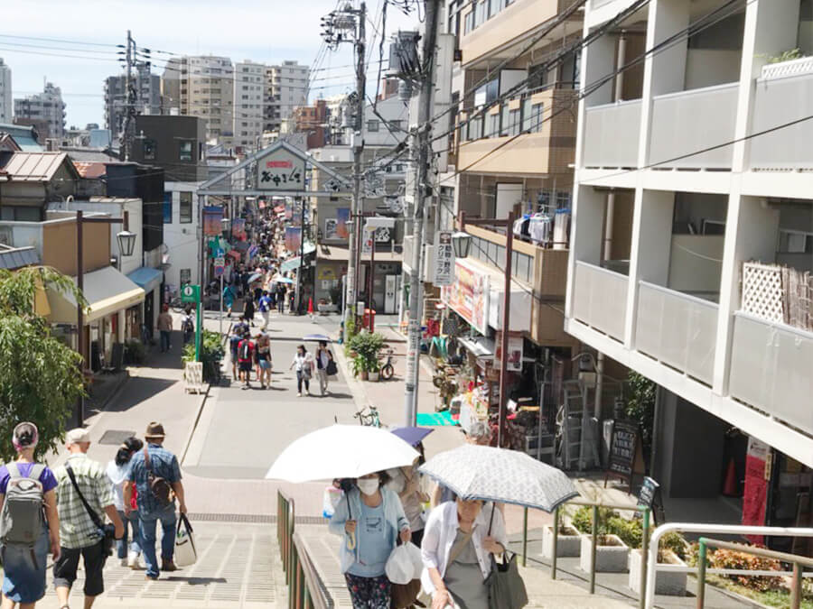 東京荒川区の街並み